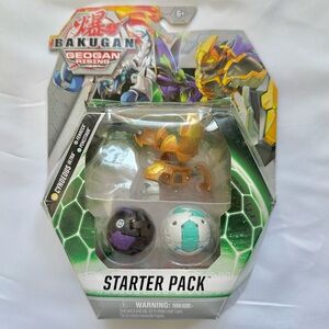Bakugan Geogan Rising Starter Pack NWT | Cyndeous Ultra + 2 Bakugan Balls